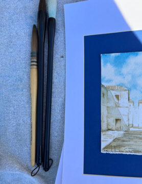 Watercolor Painting Classes in Tropea