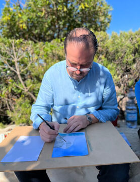 Watercolor Painting Classes in Tropea