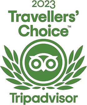 2023 Travelers' Choice Tripadvisor Badge