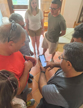 Meeting the local family / relatives