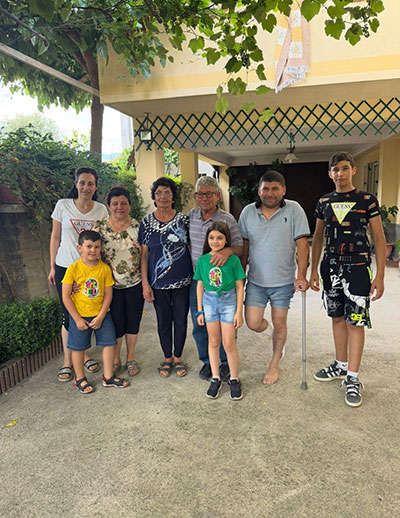 Meeting the local family / relatives