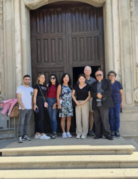 Family heritage walk through Ionadi Calabria