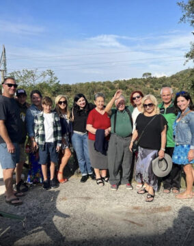 family reunion in Arena Calabria