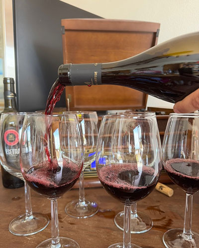 Local Calabrian Wine